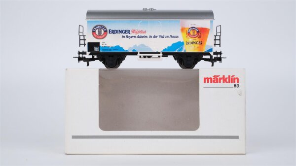 Märklin H0 44191 Bierwagen ERDINGER (Kühlwagen)  Ichqrs 377 der DB
