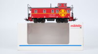 Märklin H0 4777 Güterzugbegleitwagen Santa Fe...