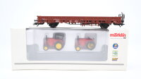 Märklin H0 46973 Rungenwagen mit Zirkus-Traktoren (RONCALLI 5)  Kls 442 der DB
