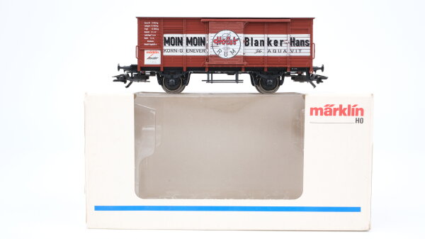 Märklin H0 84878 Gedeckter Güterwagen mit Bremserhaus  G 10 der DRG (Insider Jahreswagen 1994)