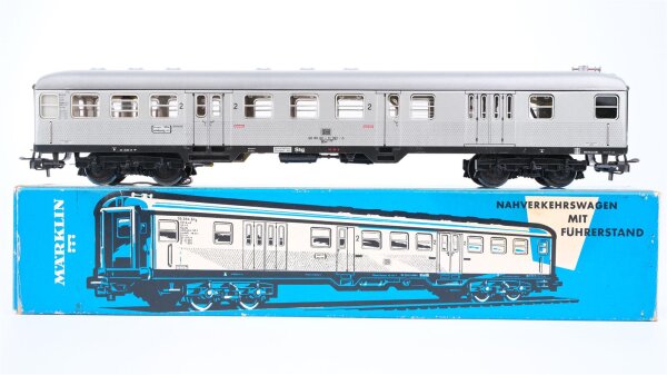 Märklin H0 4081 Nahverkehrs-Steuerwagen (Silberling, 50 80 82-11 397-0) BD4nf / BDnf 738 der DB
