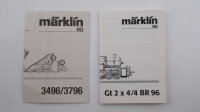 Märklin H0 37961 Tenderlokomotive BR Reihe Gt 2 x 4/4 K.Bay.Sts.B. Wechselstrom Digital