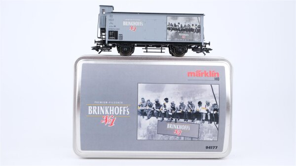 Märklin H0 94177 Bierwagen BRINKHOFF’S [2]  (Kühlwagen mit Bremserhaus)  Gk