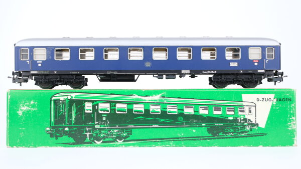 Märklin H0 4027 Reisezugwagen (dunkelblauer Wagenkasten) A4ümg der DB