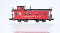 Märklin Z Konvolut Caboose "Chesapeake & Ohio" Box Car "Illinois Central Gulf"