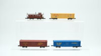 Märklin Z Konvolut US Caboose "Southern Pacific" Box Car "Union Pacific L&N"