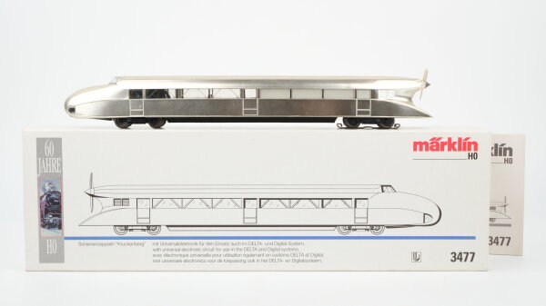 Märklin H0 3477 Schienenzeppelin "Kruckenberg" DRG Wechselstrom Delta Digital (vermutlich verharzt)
