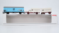 Märklin H0 48110 Museumswagen 2010  WMF mit LKW Krupp-Mustang & Anhänger