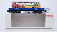 Märklin H0 48707 Niederbordwagen OMNIBUS ROAD RUNNER...