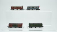 Märklin Z Konvolut Abteilwagen 2./3./4. Kl. K.P.E.V....