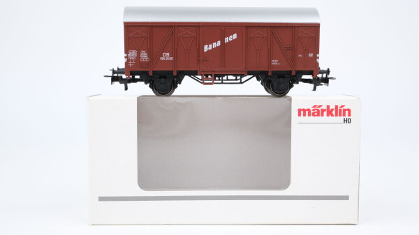 Märklin H0 00755-01 Gedeckter Güterwagen (Bananen,  586 260) der DB