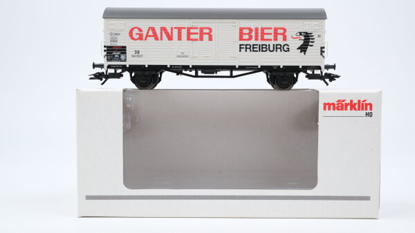 Märklin H0 46201 Bierwagen GANTER BIER (Kühlwagen) Tnfhs 38 der DB Insider Jahreswagen 2004