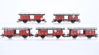 Fleischmann H0 Konvolut Autotransportwagen ohne PKW DB...