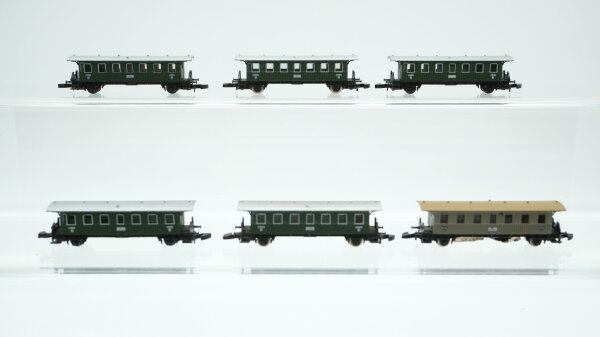 Märklin Z Konvolut Donnerbüchsen 2./4. Kl. Lokalbahn