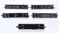 Märklin H0 Konvolut Flachwagen DB