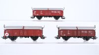 Märklin H0 Konvolut Klappdeckelwagen DB (Abbruch)