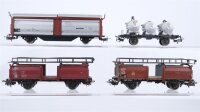 Märklin H0 Konvolut Seitenwandschiebewagen...