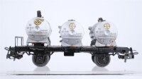 Märklin H0 Konvolut Seitenwandschiebewagen Autotransportwagen Behältertragewagen "Bayer" DB