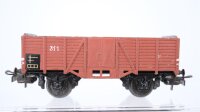 Märklin H0 Konvolut 311 Hochbordwagen 312/1 gedeckte Güterwagen Rungenwagen SBB-CFF/DB