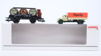 Märklin H0 48008 Weinfasswagen mit Bremserhaus und...