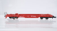 Märklin Z Konvolut Taschenwagen teilbeladen "JackyMaeder Readymix Deutsche Post" DB u.a.