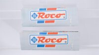 Roco H0 Konvolut Containertragewagen "Schöller Eis, my-world" gedeckter Güterwagen "Bad Reichenhaller" DB