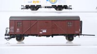 Roco H0 Konvolut gedecktes Güterwagen-Set gedeckte Güterwagen "Sylt" DB (Abbruch)