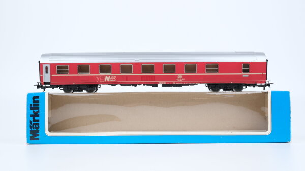 Märklin H0 4150 Reisezugwagen (Schlafwagen TEN, 71 80 75-70 415-2) 1./2.Kl. WLABsmh 166 der DB
