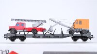 Klein Modellbahn H0 Konvolut gedeckter Güterwagen...
