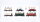 Märklin H0 45101 Güterwagen-Set "Geislinger Steige" Wagen der K.W.St.E./ Gr.Bad.Sts.E.
