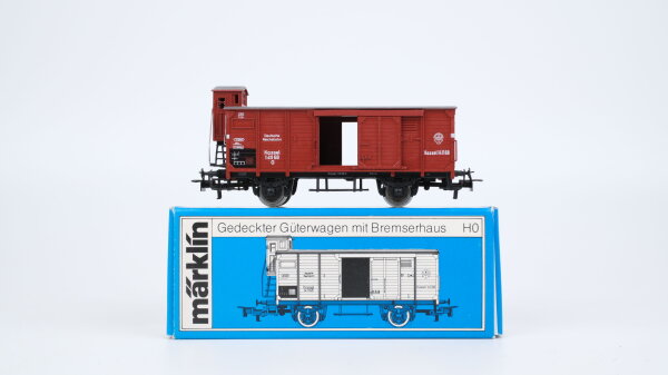 Märklin H0 4695 Gedeckter Güterwagen mit Bremserhaus  G 10 der DRG