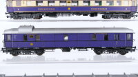 Liliput H0 Konvolut "Rheingold" Gesellschaftswagen 1.Kl., 2.Kl. Packwagen DR