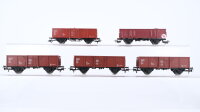 Märklin H0 Konvolut Hochbordwagen DB (Abbruch)