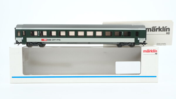 Märklin H0 4216 Reisezugwagen (50 85 21-73 138-2) 2.Kl. Einheitswagen IV B der SBB