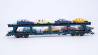 Märklin H0 4234 Reisezugwagen (Autotransportwagen mit PKW) DDm 915 der DB