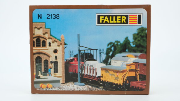Faller N 2138 Rohrblasgerüst, Wasserkran, Lademaß