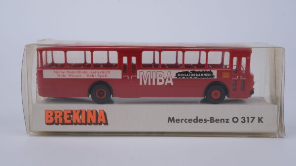 Brekina H0 MB O 317 K DB Bus MIBA Miniaturbahnen