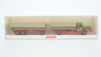 Wiking H0 8910141 Pritschen-Lastzug (Krupp Titan)...