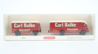 Wiking H0 054002 Möbelkofferzug (Ackermann) "Carl Balke"