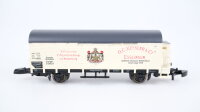Märklin Z 80013 Gedeckter Güterwagen (Kessler Sekt) mit Bremserhaus GI der DRG (Museumswagen 2002)