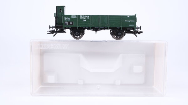 Fleischmann H0 5823 Offener Güterwagen Württemberg 700 389 WNAG