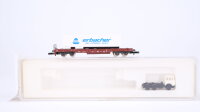Märklin Z 8621 Huckepackwagen (Erbacher) Sdkms 707 der DB