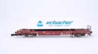 Märklin Z 8621 Huckepackwagen (Erbacher) Sdkms 707 der DB