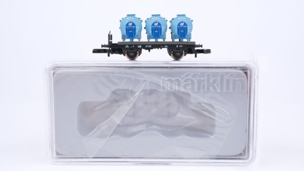 Märklin Z 80318 Behältertragwagen "Knorr" DB (Jahreswagen 2008)