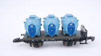 Märklin Z 80318 Behältertragwagen "Knorr" DB (Jahreswagen 2008)