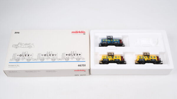 Märklin H0 46751 Kesselwagen-Set "Olex" DRG (unvollständig)