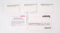 Märklin H0 3370 Triebzug InterCityExpress ICE BR 401  DB Wechselstrom (Licht einseitig defekt, 1 Achshalter verbogen, Inlay gebrochen)