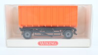 Wiking H0 6650121 Anhänger für Abrollkipper