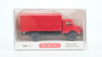 Wiking H0 086134 Feuerwehr-Pritschen-Lkw (Mercedes-Benz Kurzhauber)