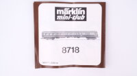 Märklin Z 8738 Reisezugwagen (Panoramawagen) ADm 101 der DB